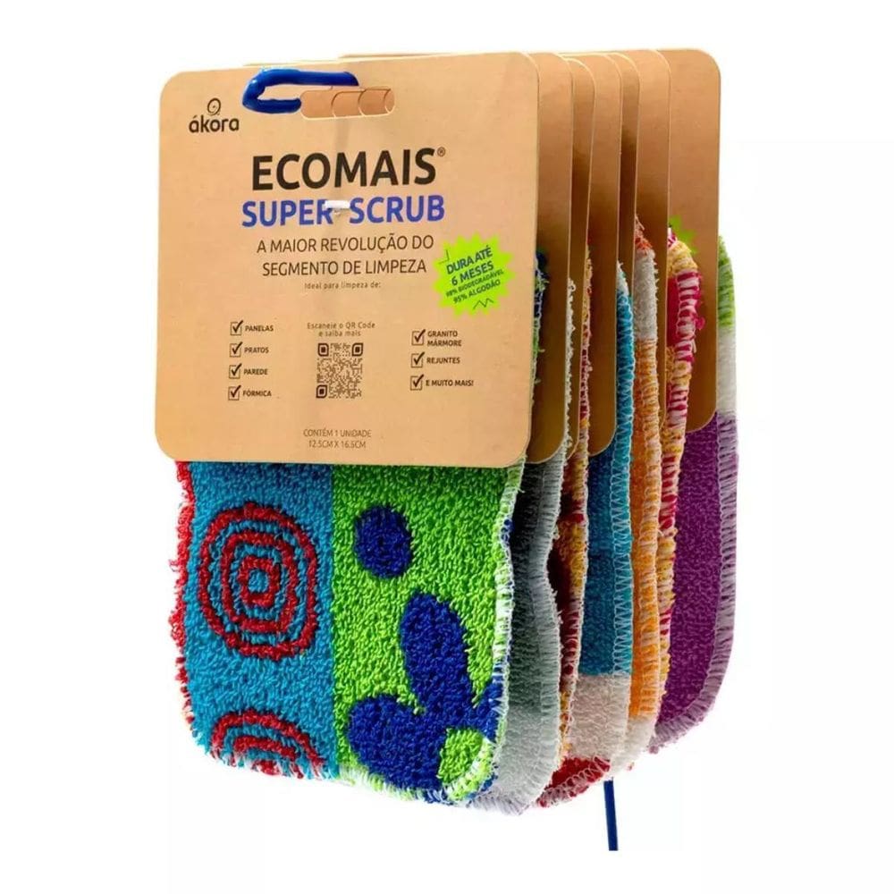 Esponja Scrub Wow 1Un - Ákora