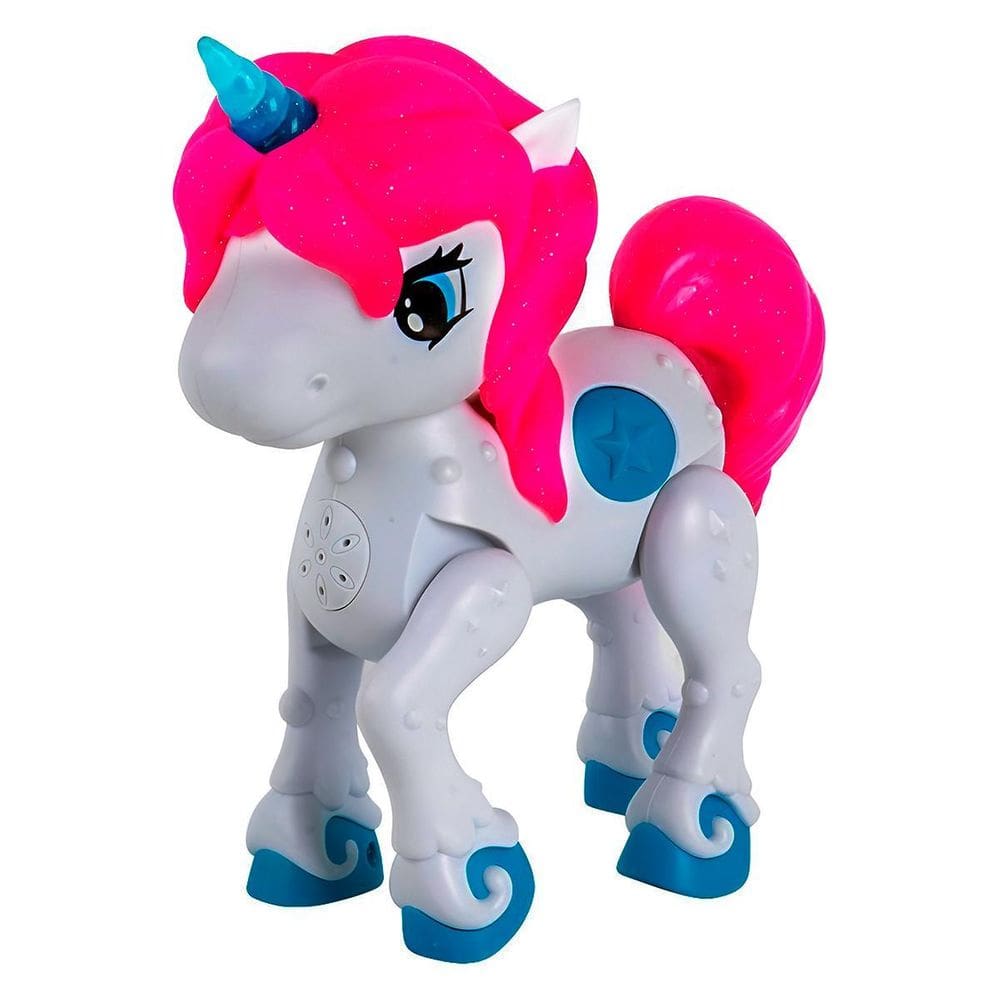 Brinquedo Bebê Unicórnio Luz E Som Diversão Brincadeira