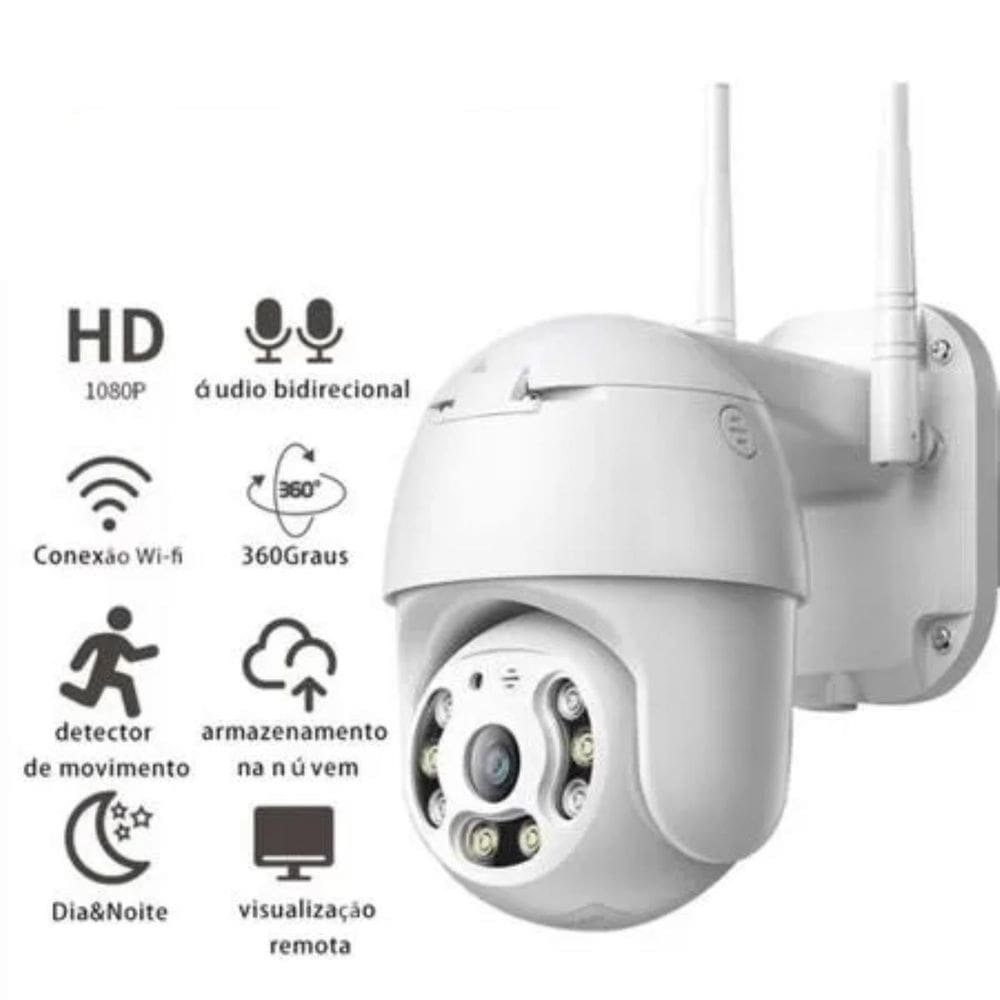 Câmera Wi-Fi Interna Com Aplicativo Móvel