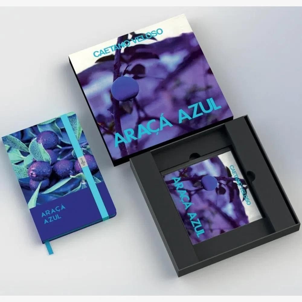 Fan Box Cd Caetano Veloso - Araça Azul - Album