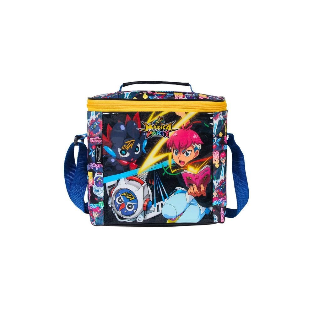 Lancheira Térmica Escolar Mazica Party Anime