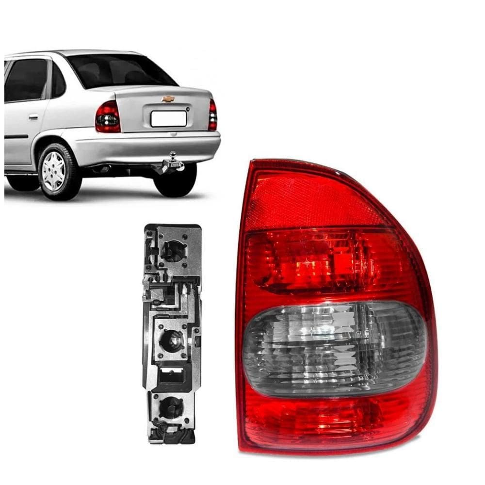 MP - Lanterna Traseira Rubi Para Corsa Sedan