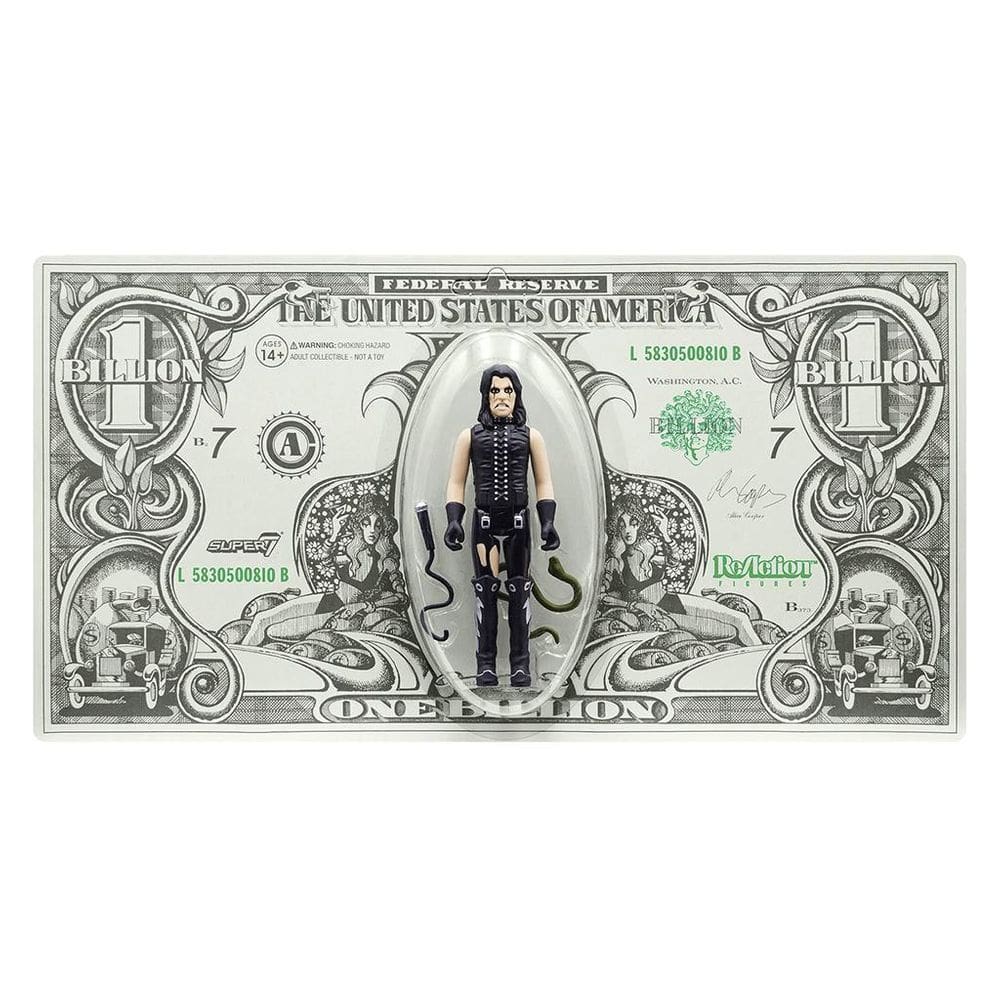 Boneco Super7 Rock Alice Cooper 1 Bilion Dollar Babies 18781