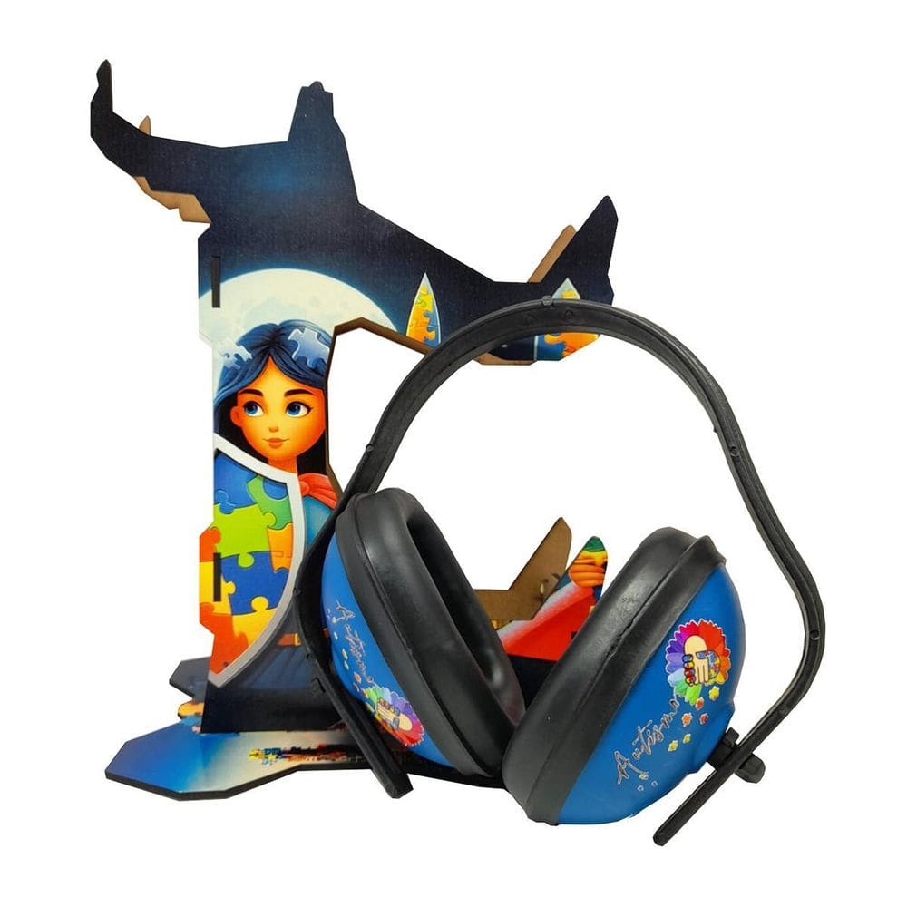 Suporte Heróis P/ Abafador Sons Controles + Abafador Persona