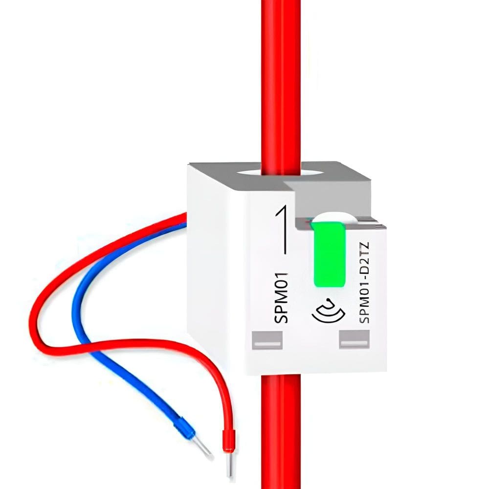 Medidor De Energia Inteligente, 63A, Zemismart, Branco
