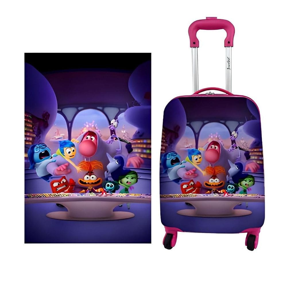 Adesivo Para Mala Escolar - Divertidamente