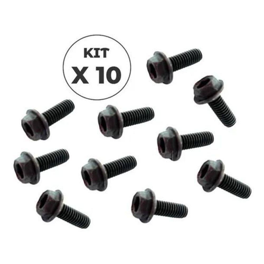 Parafuso - Serra Mármore Makita E Bosh Rosca Esquerda 10 Pç