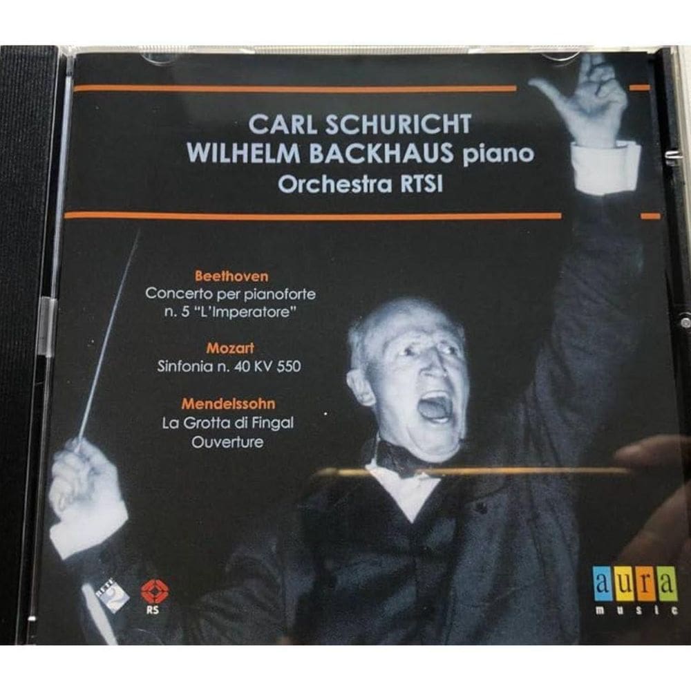 Schuricht Backhaus - Beethoven,Mozart,Mendelssohn - Cd