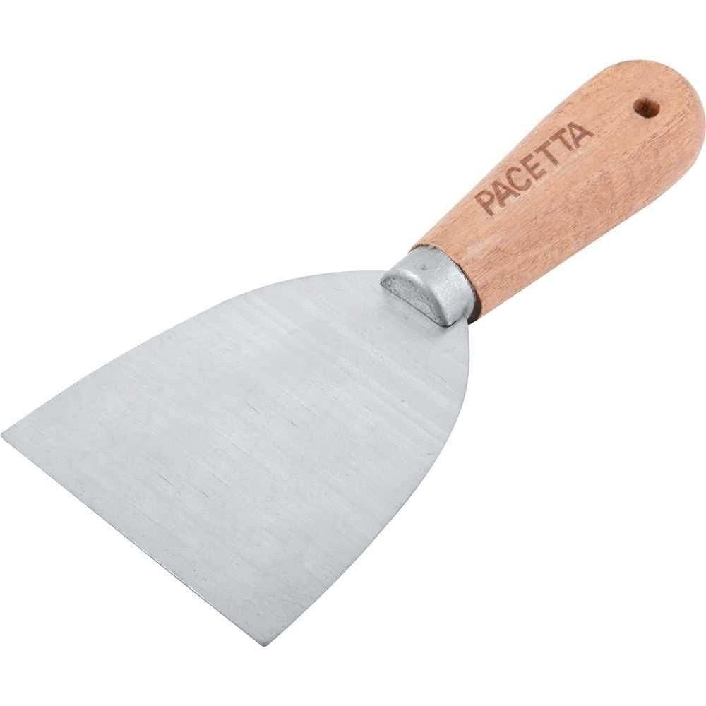 Espátula De Aço, 8 Cm, Com Cabo De Madeira, 1205408 Pacetta Ostenvonder
