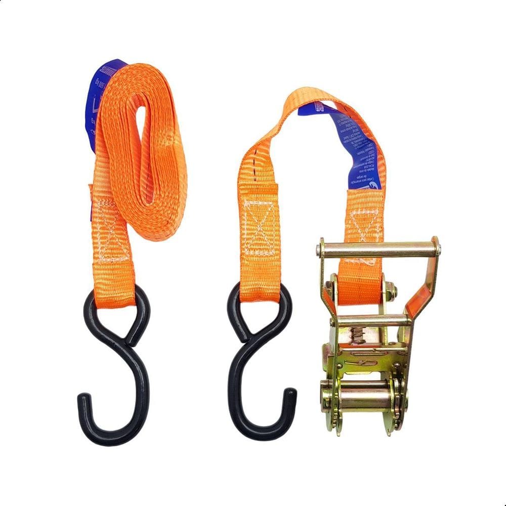 Cinta Amarração Carga Reboque Moto Catraca Aberta 800Kg 3M