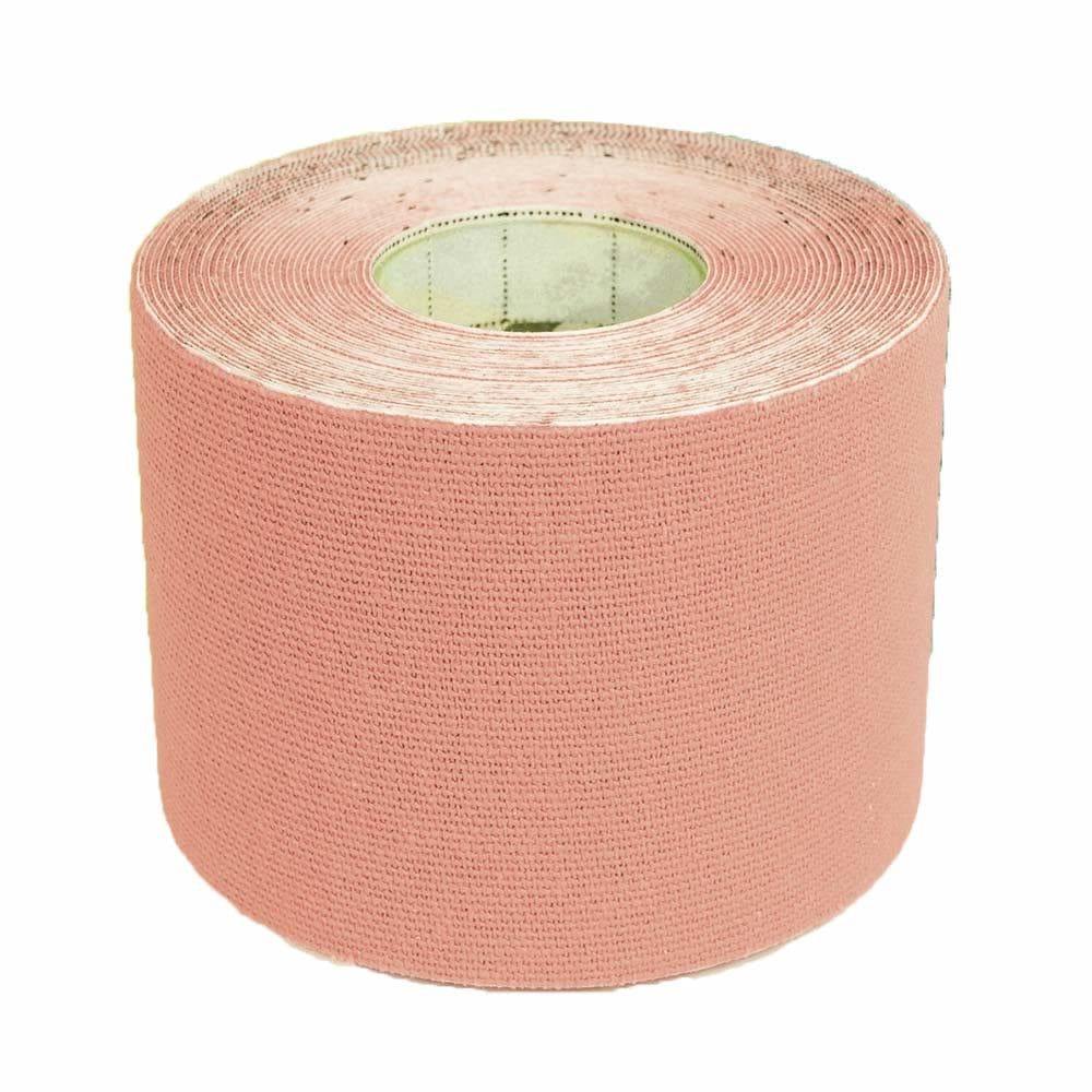 Fita Kinesio Funcional Muscle Fix 5x500cm Rolo Bege Multilaser - HC041
