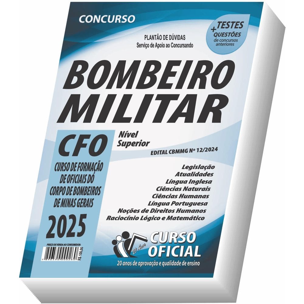 Apostila Bombeiro Militar Mg - Cfo - Oficial