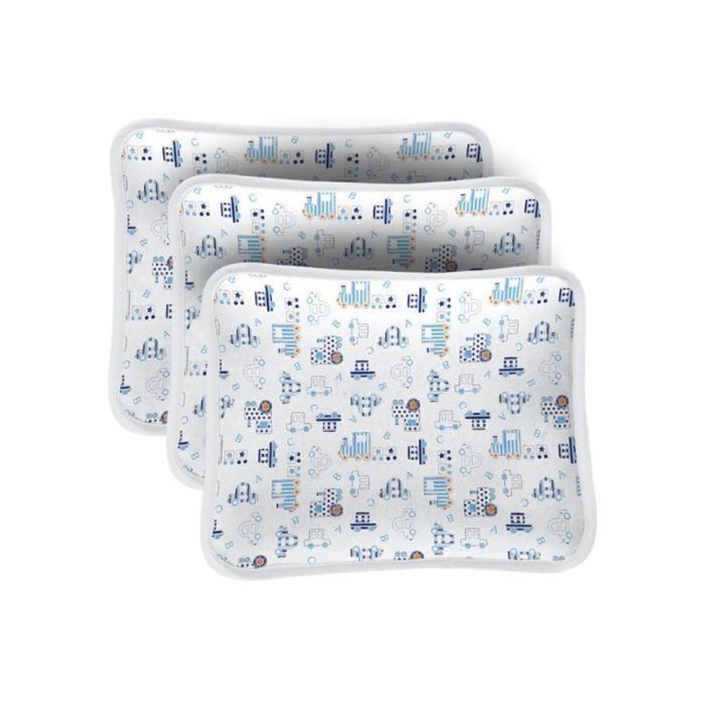 Kit 3 Fronhas Estampadas Para Travesseiros - Baby Movel