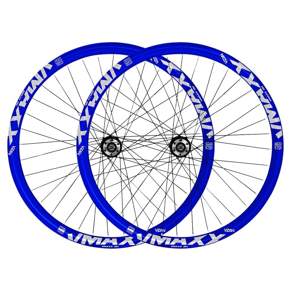 Par Roda Aro 26 Vzan Vmaxx Neon Para Freio a Disco Cubo Rosca