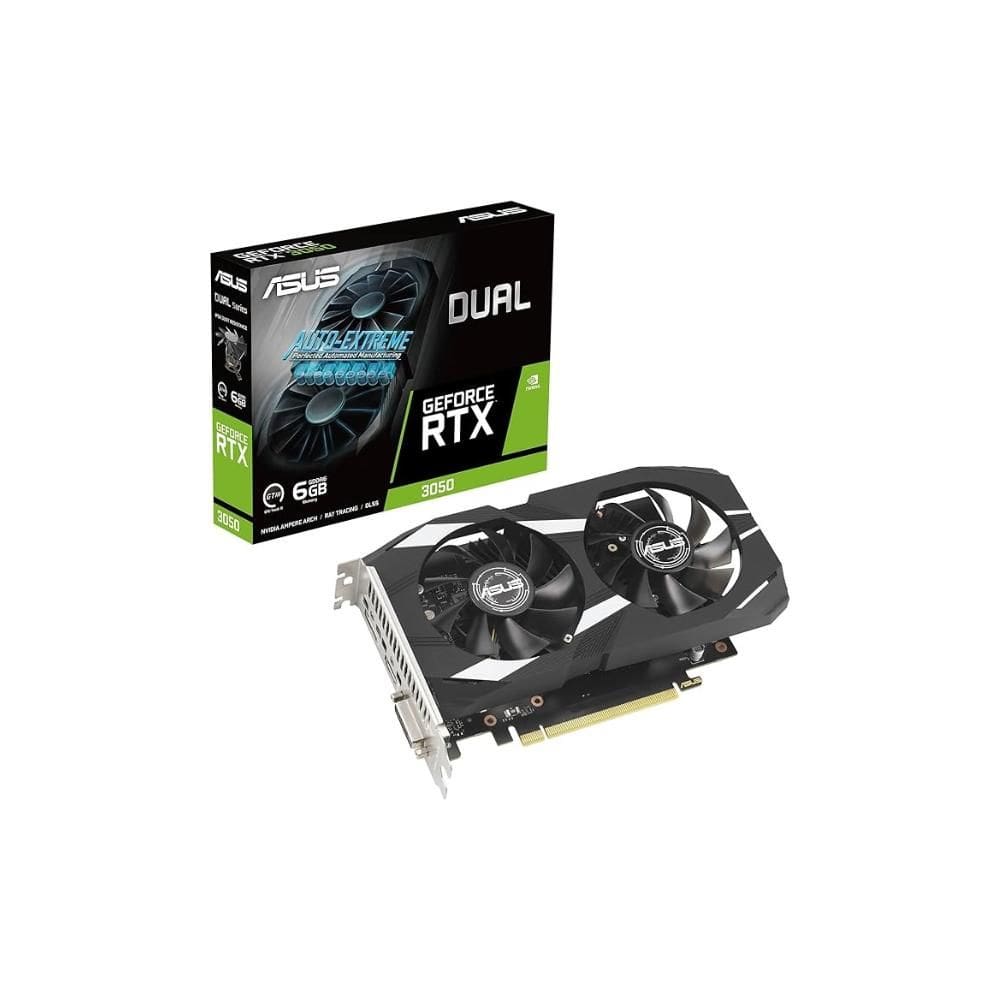 Placa de Vídeo Asus NVIDIA Geforce - RTX 3050, 6GB, DDR6