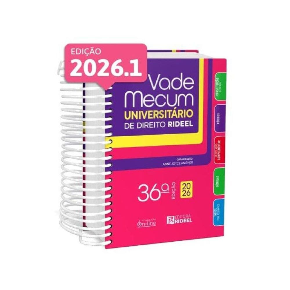 Vade Mecum Universitário De Direito Rideel - 2026.1