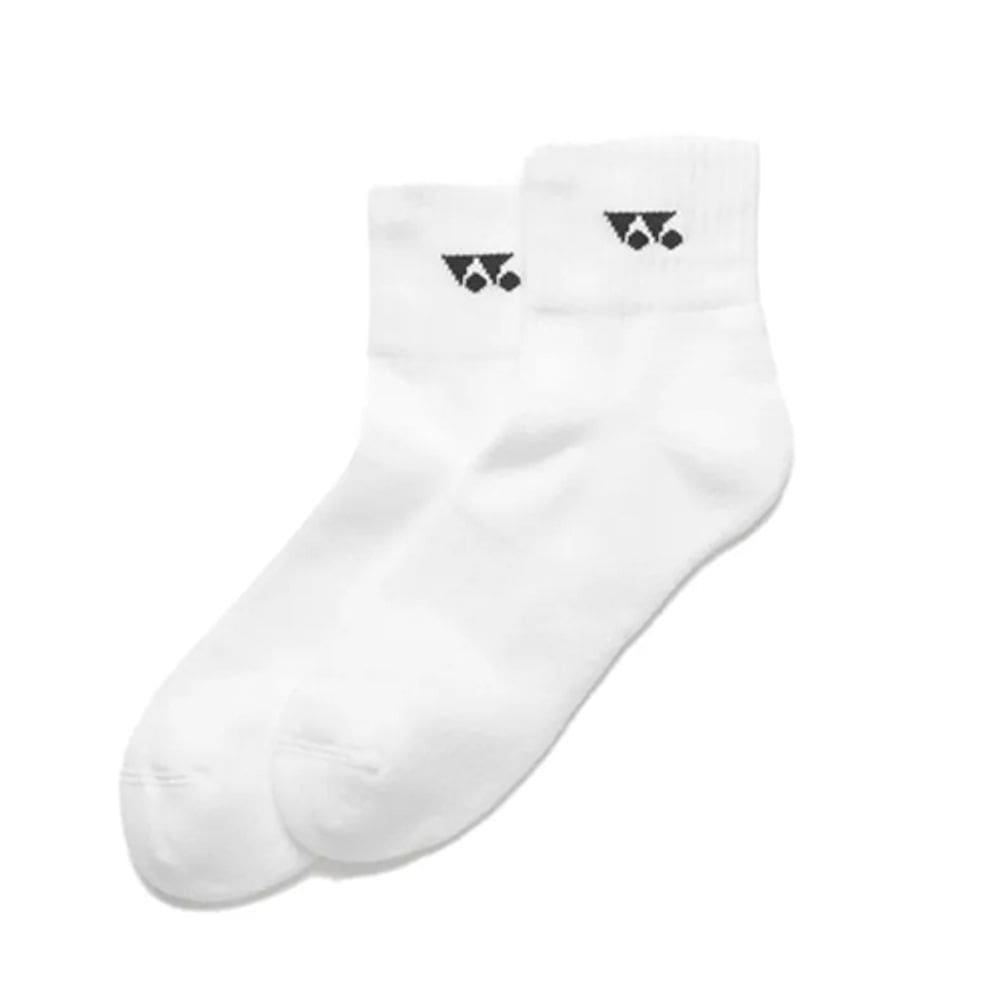 Meia Yonex Branca Cano Médio 37 ao 42 com 3 pares