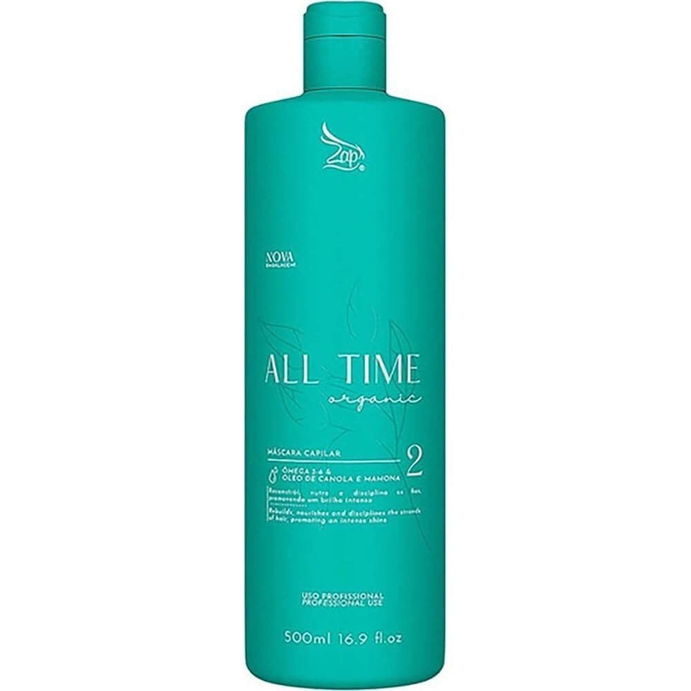 Zap All Time Organic - Escova Progressiva Sem Formol 500ml