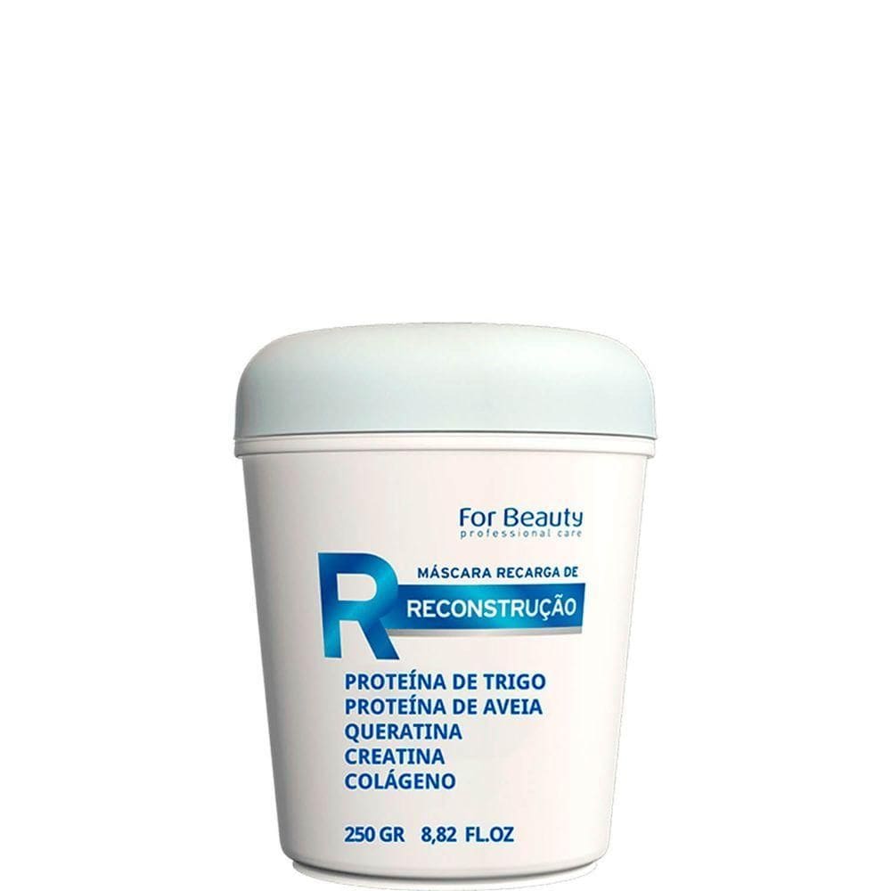For Beauty Hnr - Máscara Recarga De Reconstrução 250g