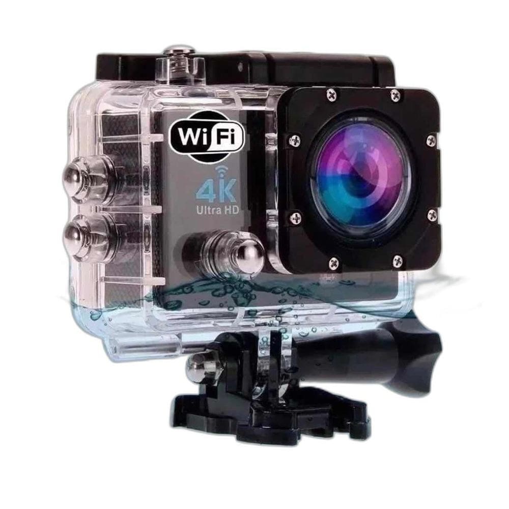 Filmadora Action Hd Wi-Fi De Mergulho Pro