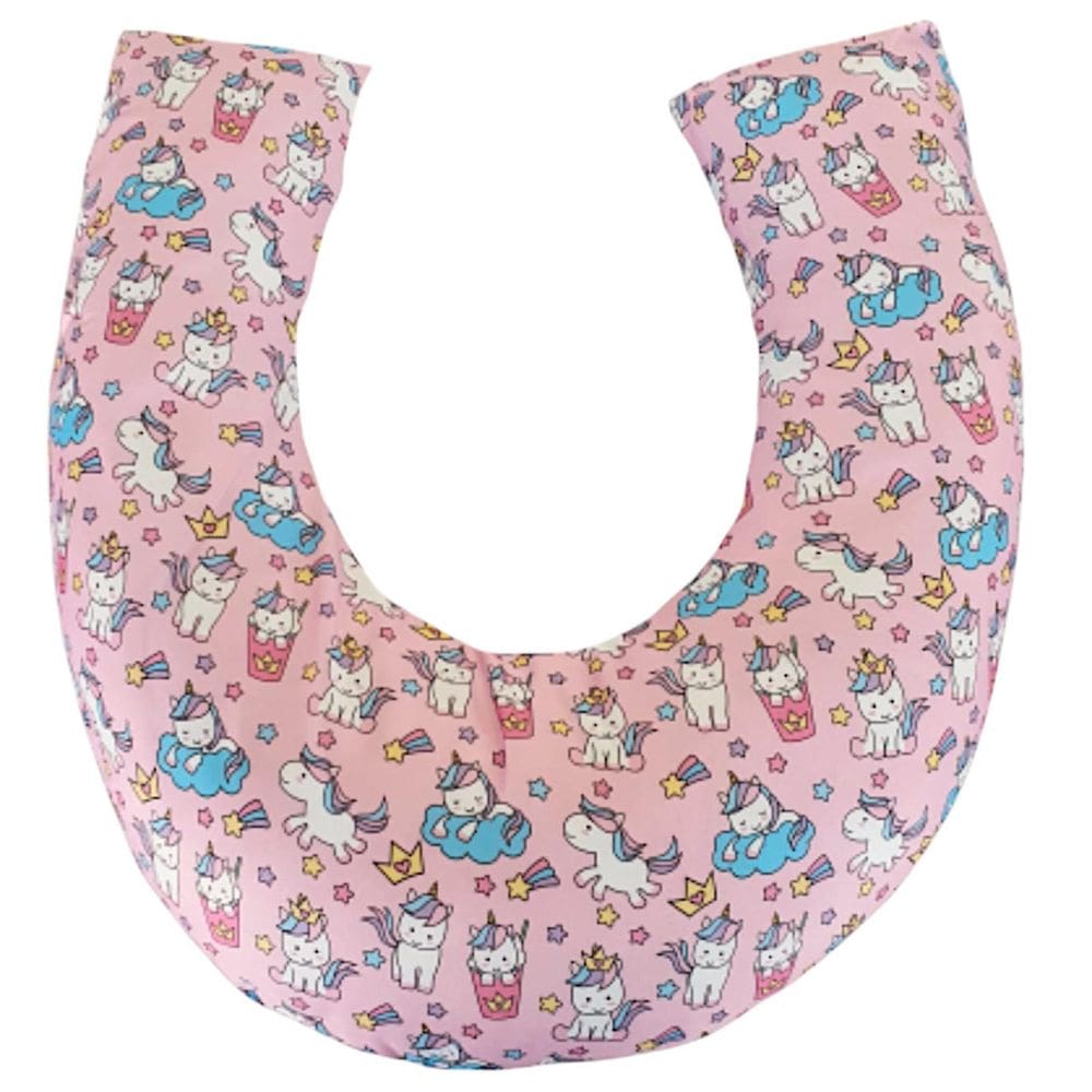 Almofada Amamentação Para Bebê Menina Unicórnio