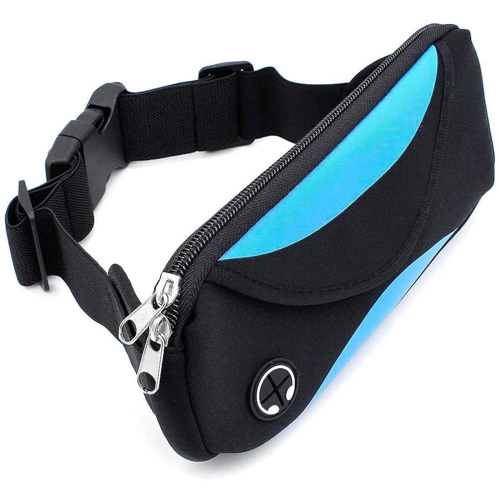 Bolsa De Cintura Ajustável Para Celular Carteira Fone