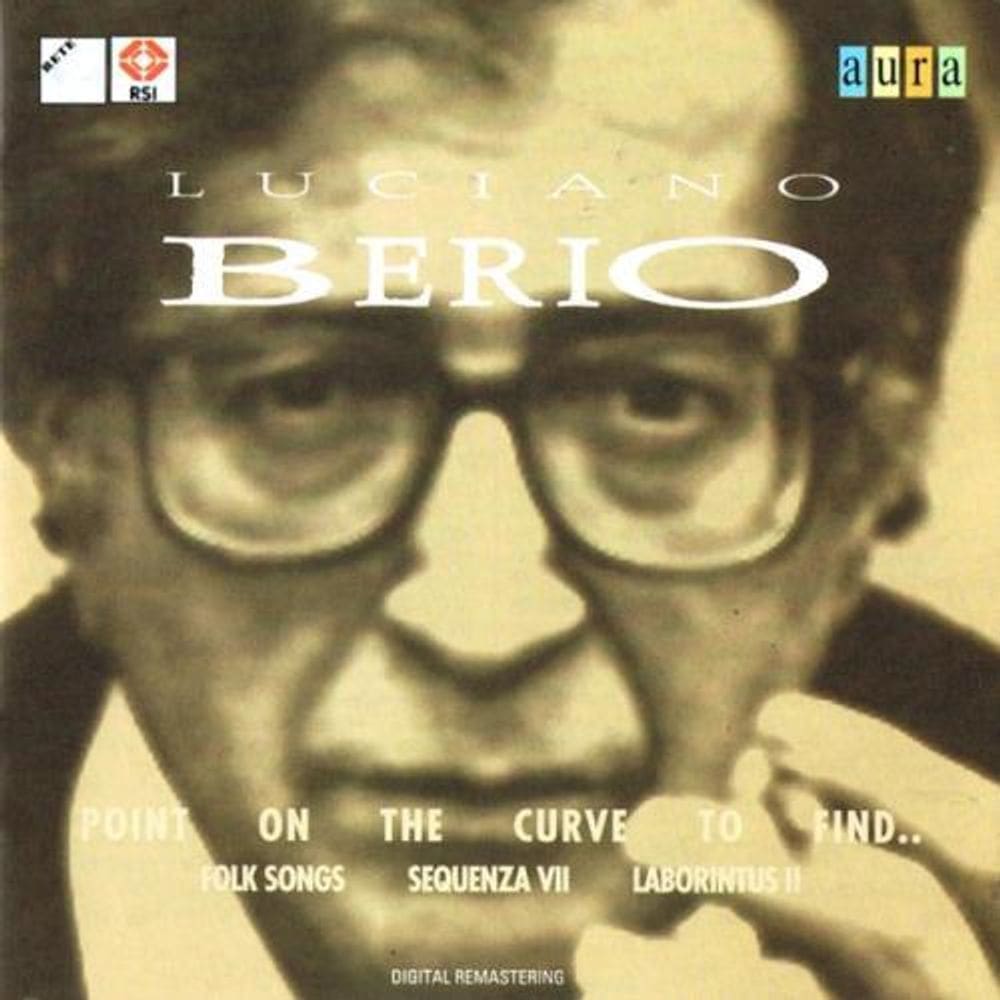 Luciano Berio - Point On The Curve To Find  Colecionador  Cd