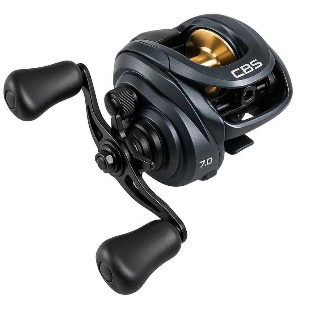 Carretilha Voxxi Cb5 Alumínio 5 Rolamentos 7.0:1 - Esquerdo