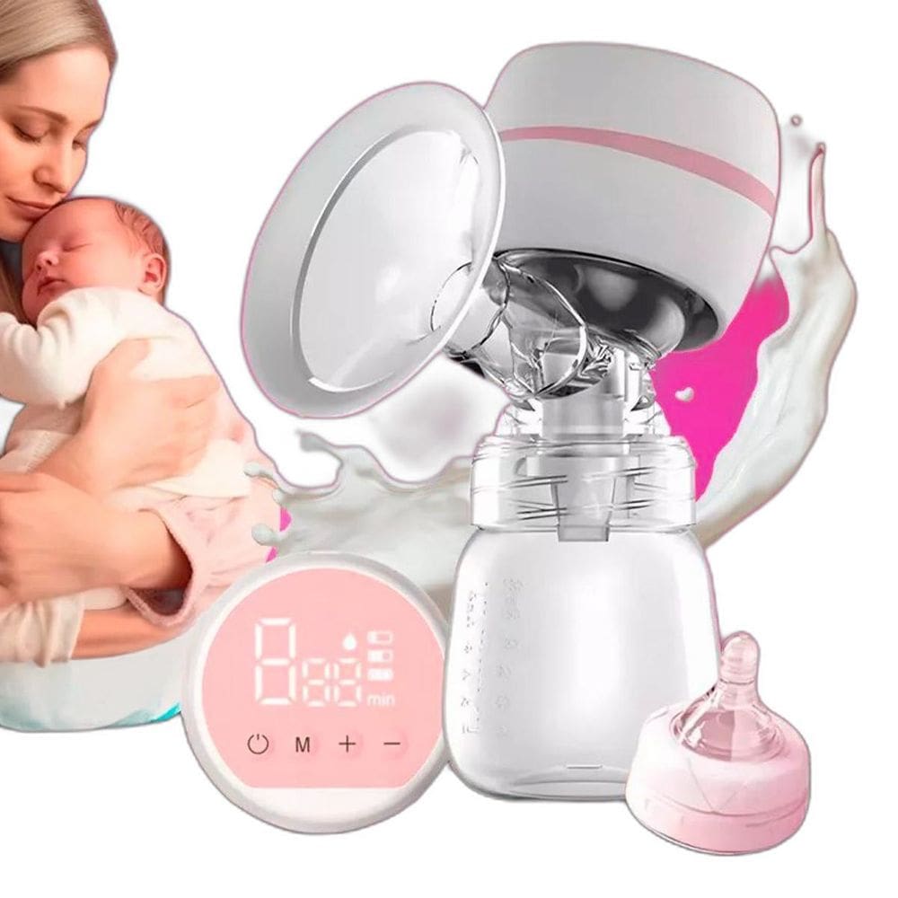 Bomba Digital Tira Leite Elétrica Materno Usb 180Ml