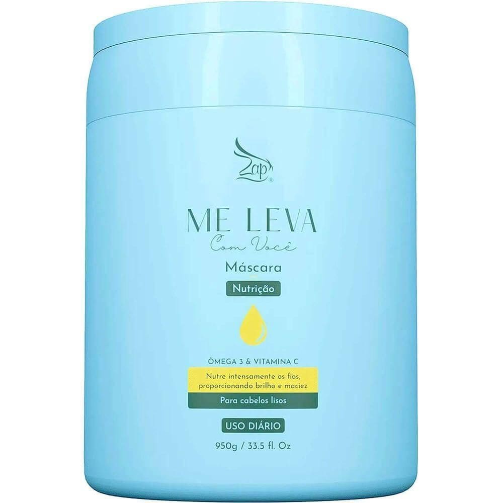 Zap Me Leva Com Você - Máscara Nutrição ômega 3 E Vitamina C 950g