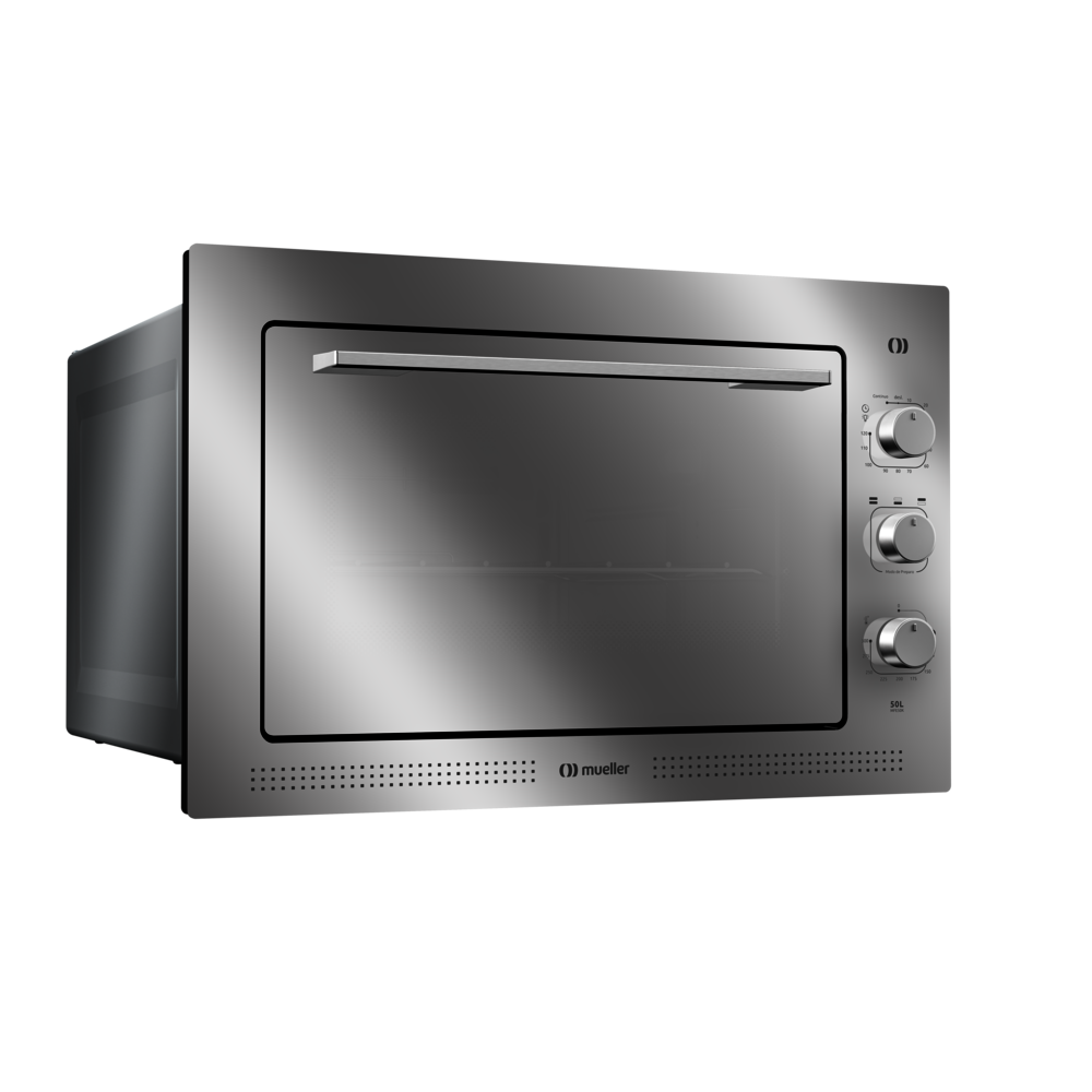 Forno Elétrico de Embutir Mueller 50 Litros Espelhado 127V - MFE50K