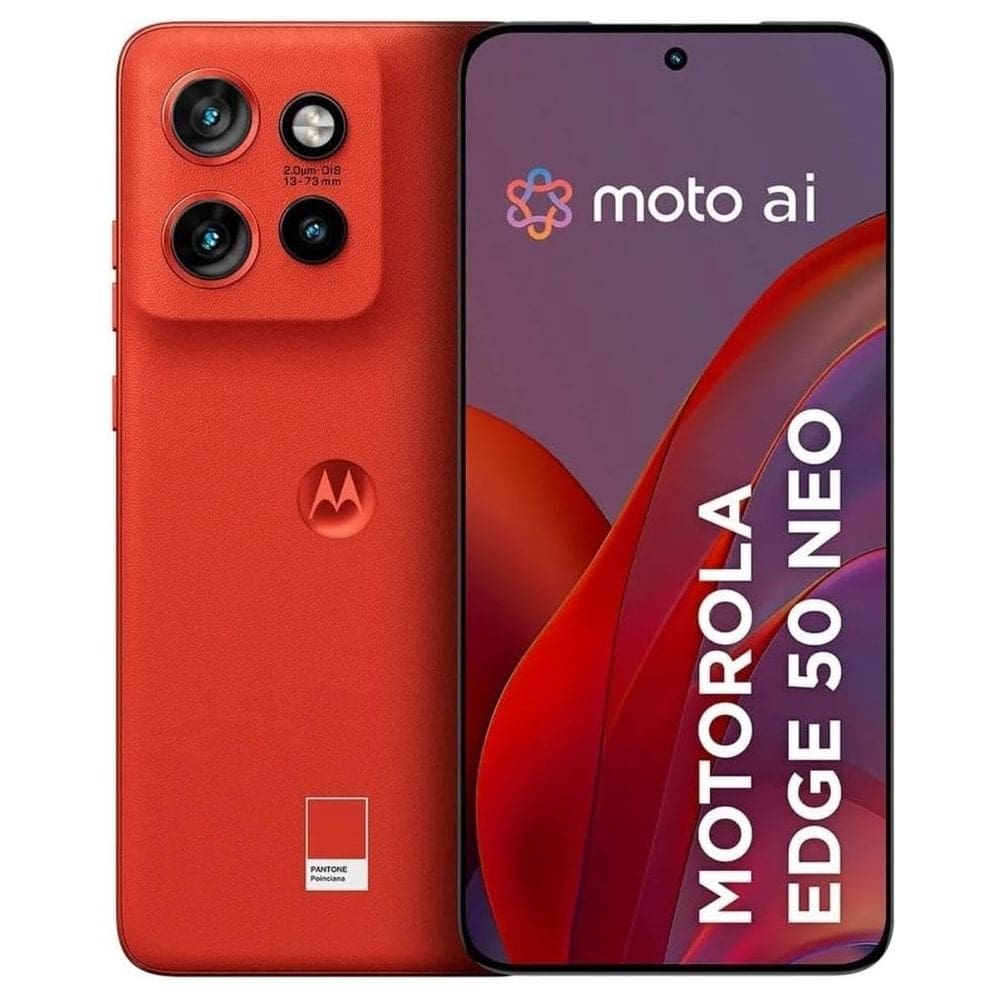 Usado: Motorola Edge 50 Neo 256 GB Vermelho - Muito Bom