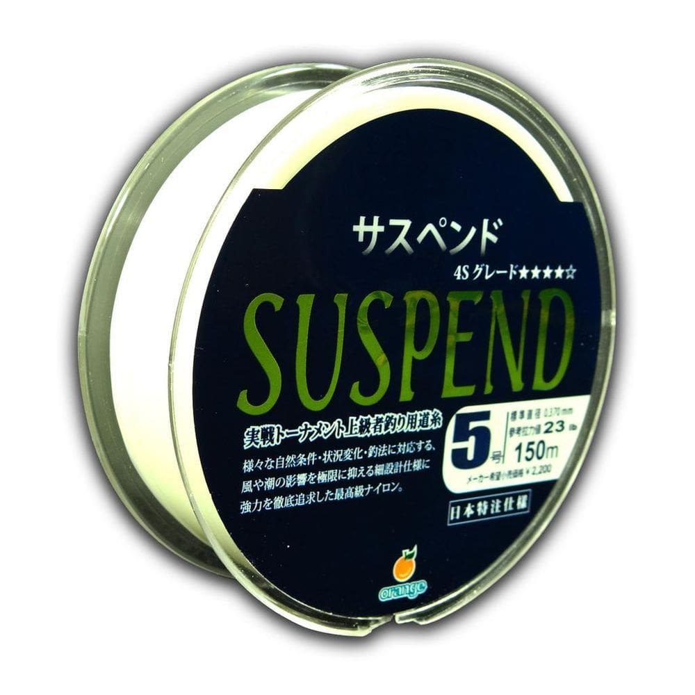 Linha Monofilamento Orange Suspend 23Lb - 0.370Mm - 150M