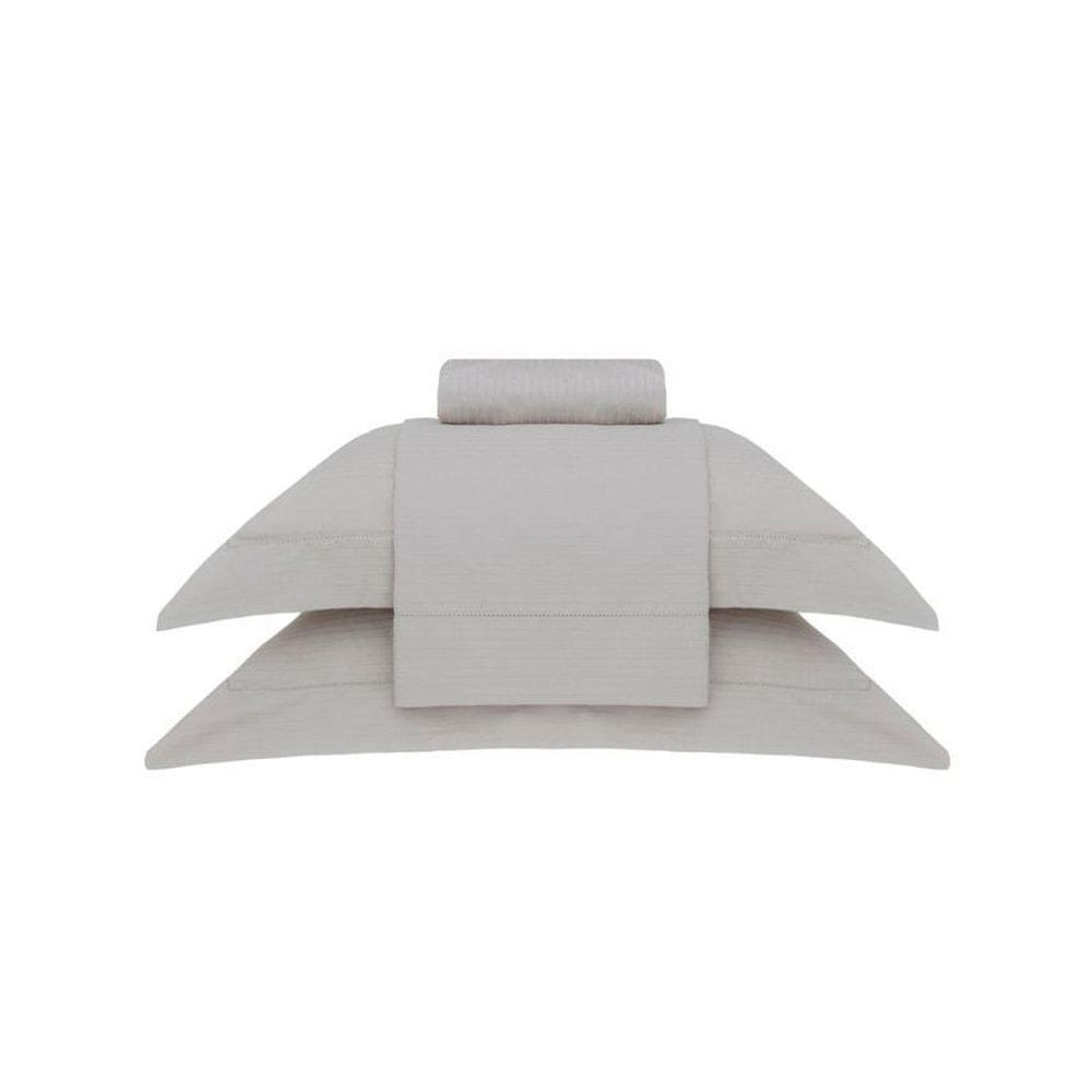 Jogo De Cama King Cetim 300 Fios Buddemeyer Damask Bege