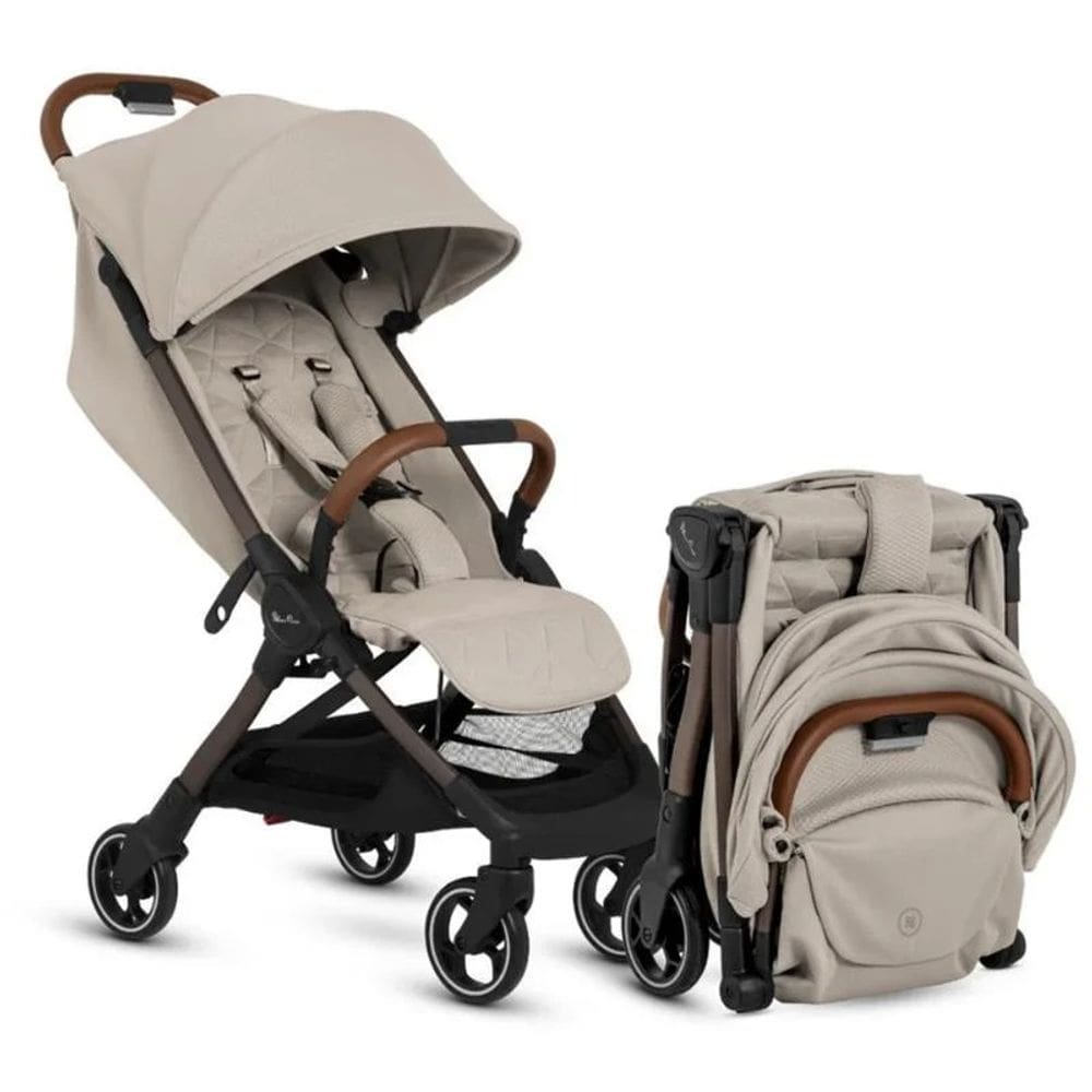 Carrinho De Bebe Clic 2 Da Realeza Cobble Europeo - Silver Cross