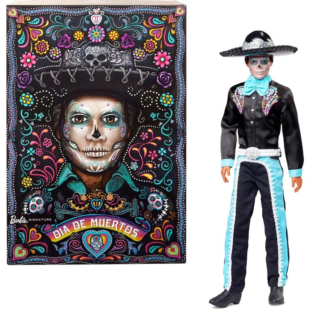 Boneco Ken Dia De Los Muertos Barbie Signature Mattel