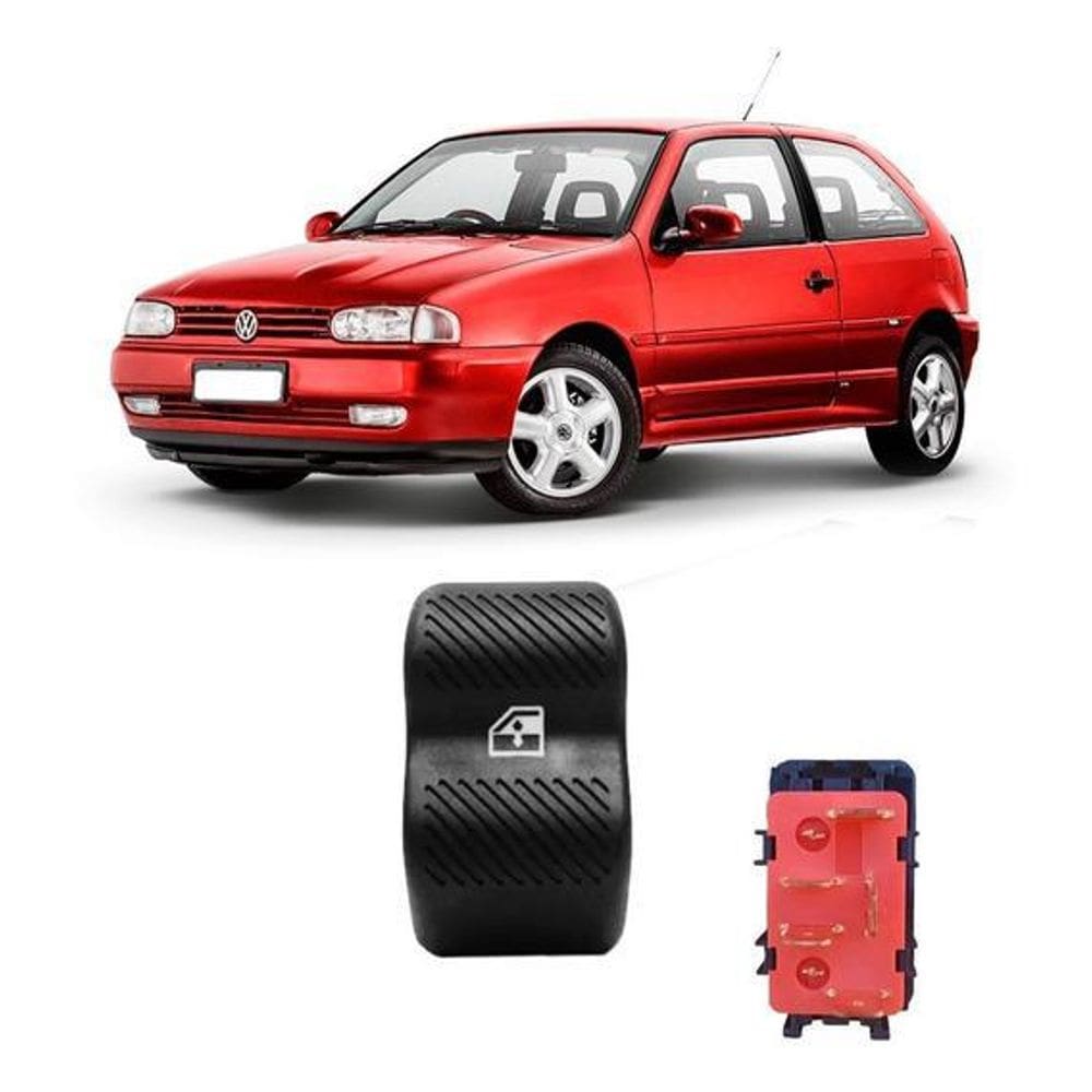 Interruptor Vidro Vw Gol Parati Saveiro G2 Gol Special