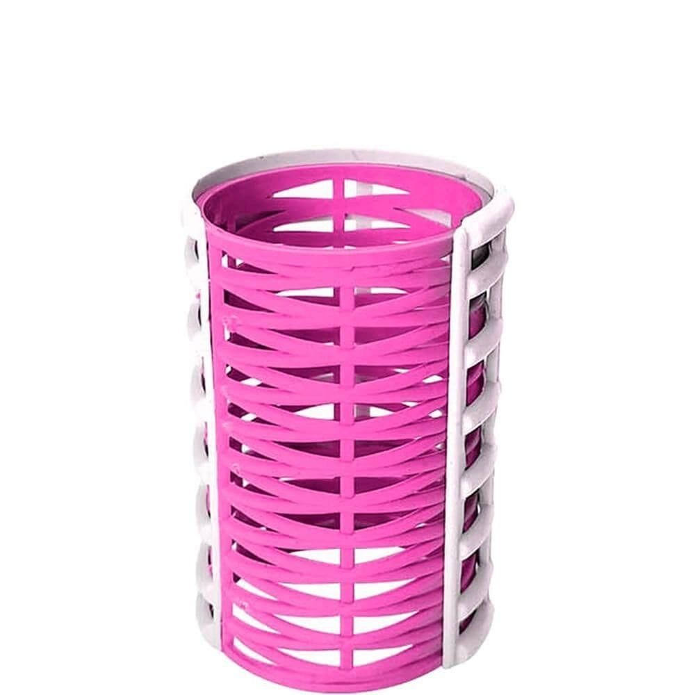 Santa Clara - Kit Bobes De Cabelo Com Capa 35mm Nº 4 Rosa (12 Peças)