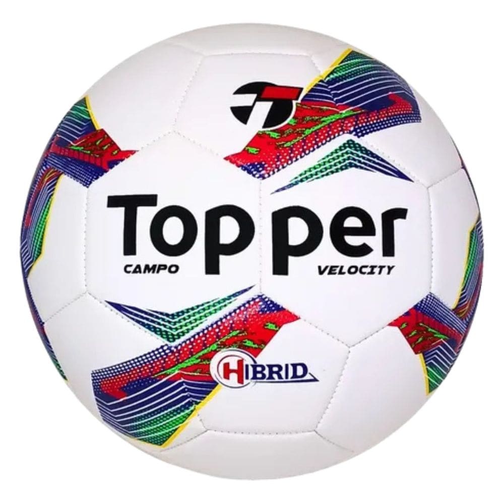 Bola De Futebol Campo Topper Velocity Hibrid