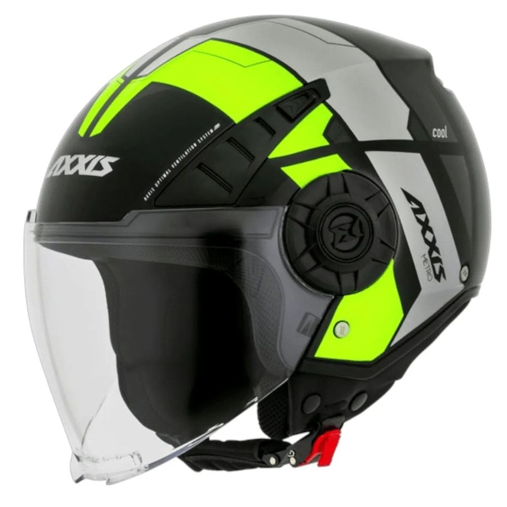 Capacete Axxis Metro S Cool B3 Gloss Fluor Yellow (60)