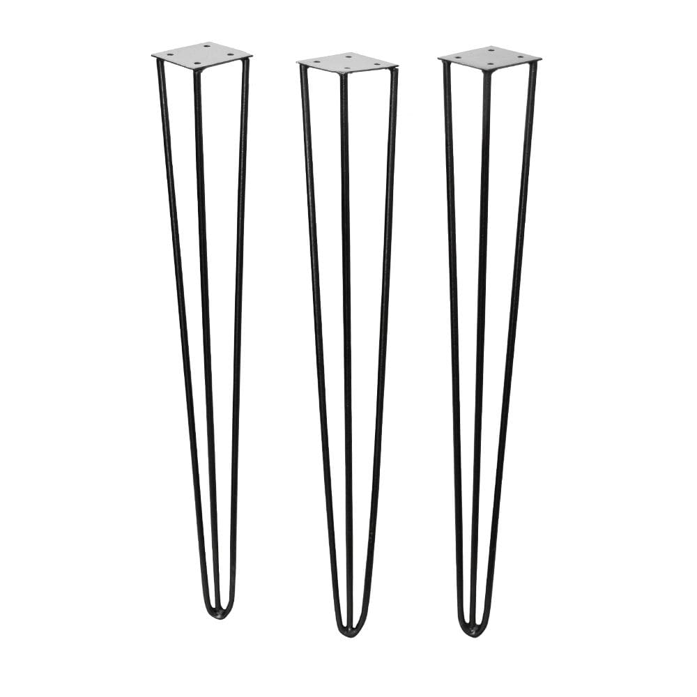 Pé De Ferro Hairpin Legs 50 Cm Preto