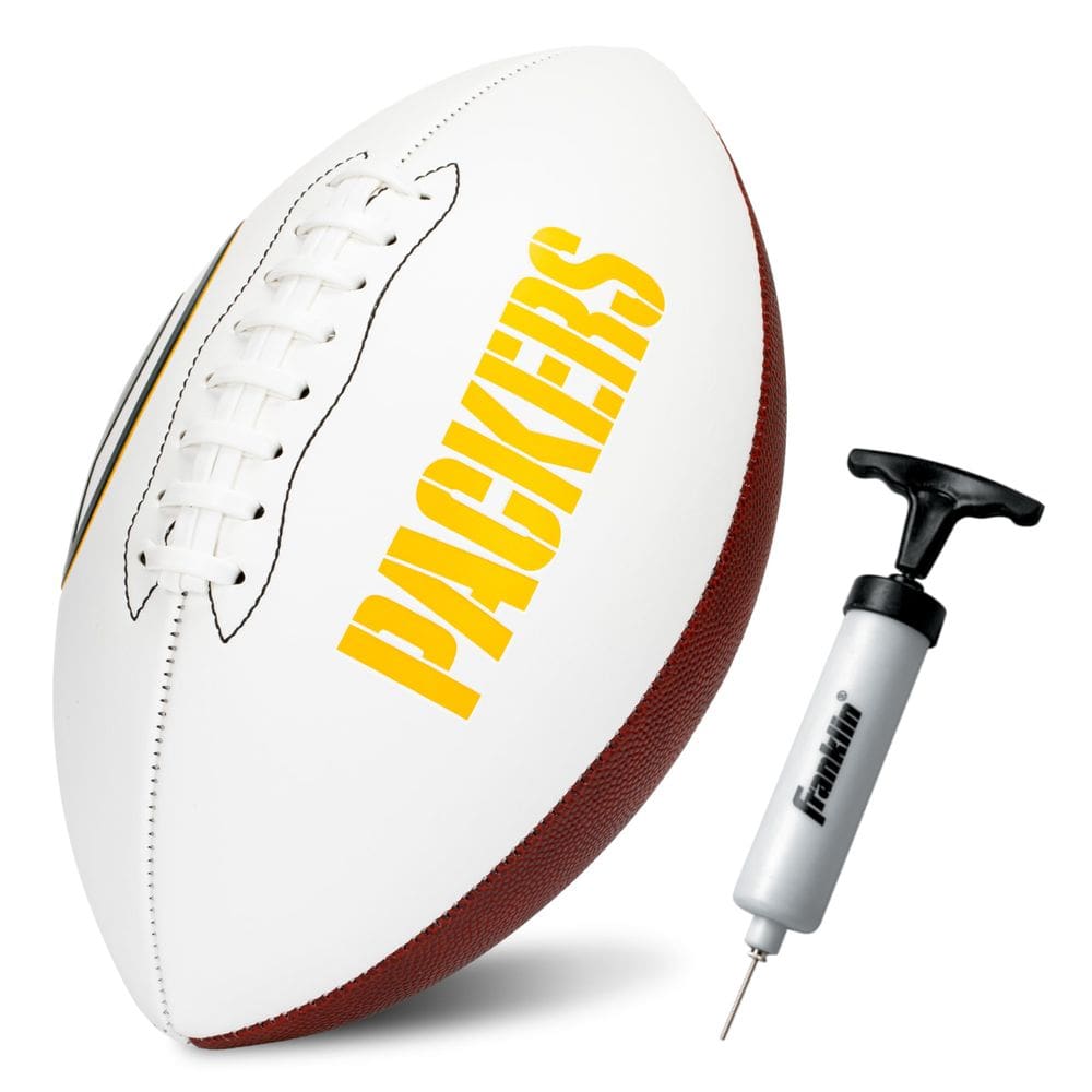 Autógrafo do Football Franklin Sports NFL Green Bay Packers