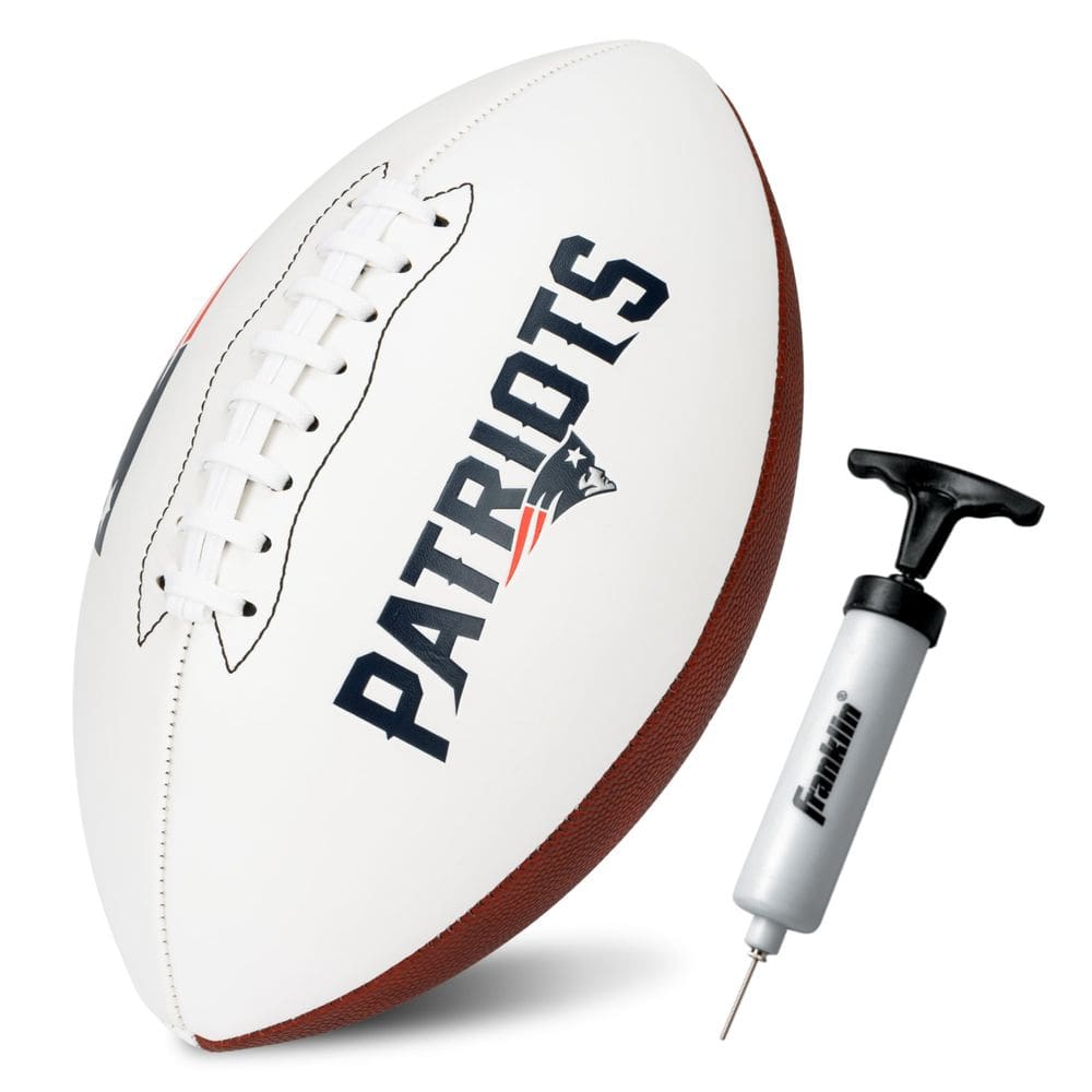 Autógrafo do Football Franklin Sports NFL New England Patriots