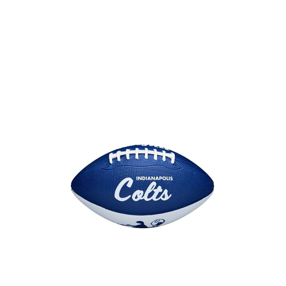 Mini Bola de Futebol Americano WILSON NFL Design Retrô Indianapolis