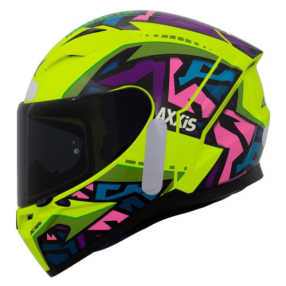 Capacete Axxis Segment Jolly C3 Gloss Yellow (56)