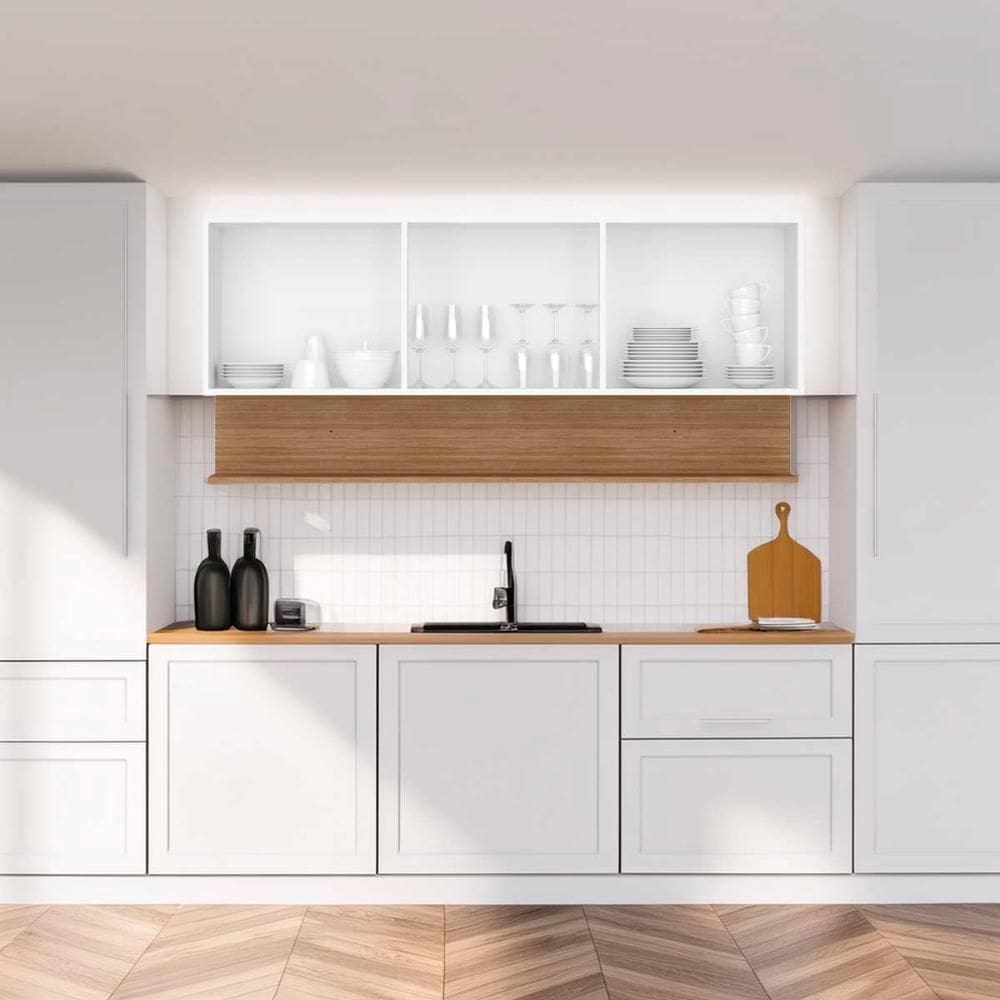 Armário Aéreo Cozinha 3 Portas 150 cm Line Kits Paraná