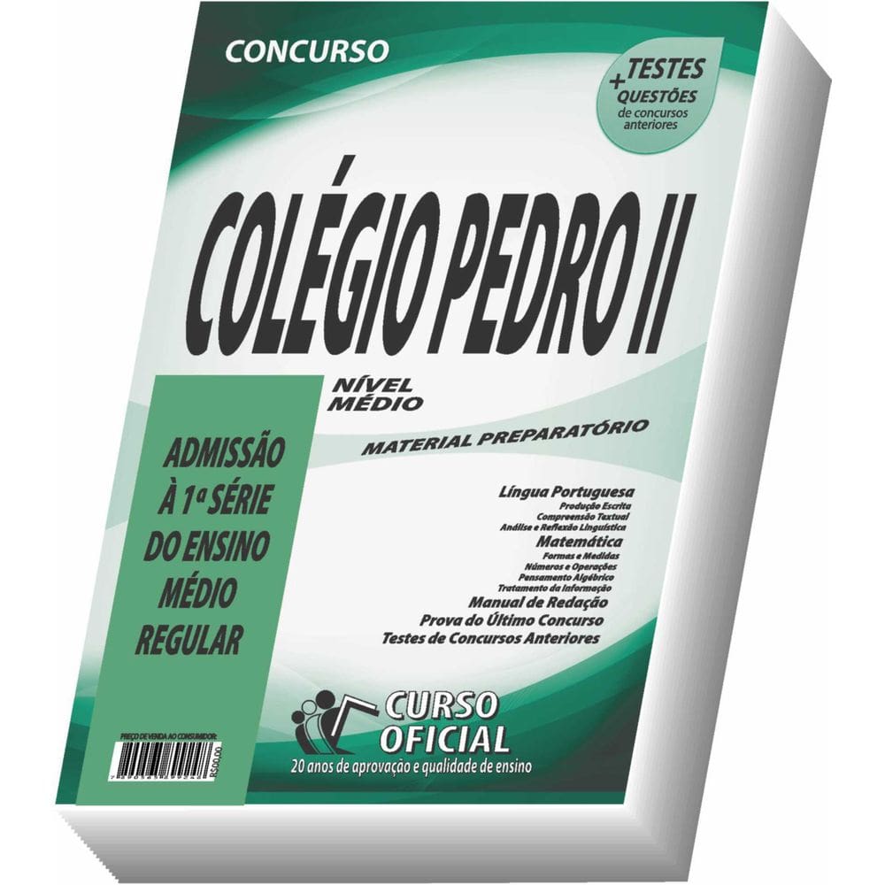 Apostila Colégio Pedro Il - Admissão Ao Ensino Médio