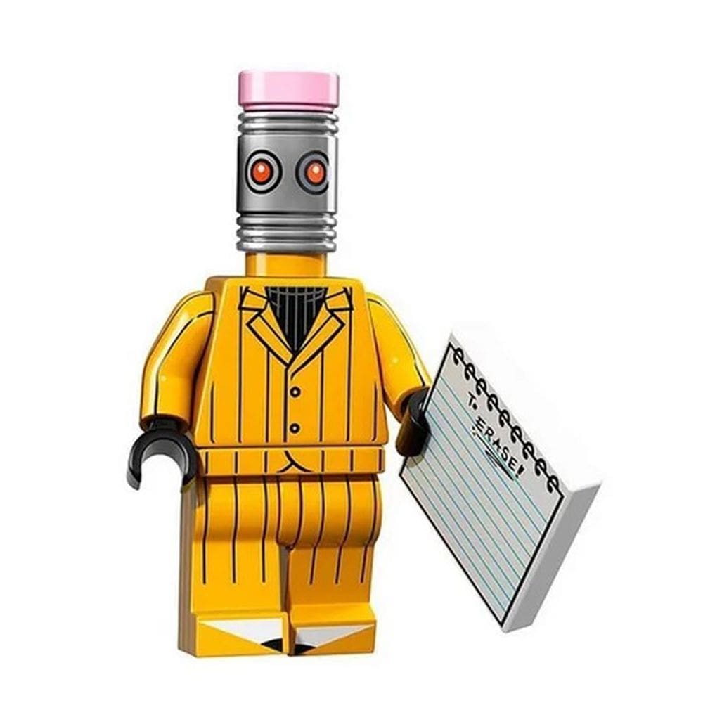 Boneco Super Heroi Vilão Batman Hq Bloco De Montar