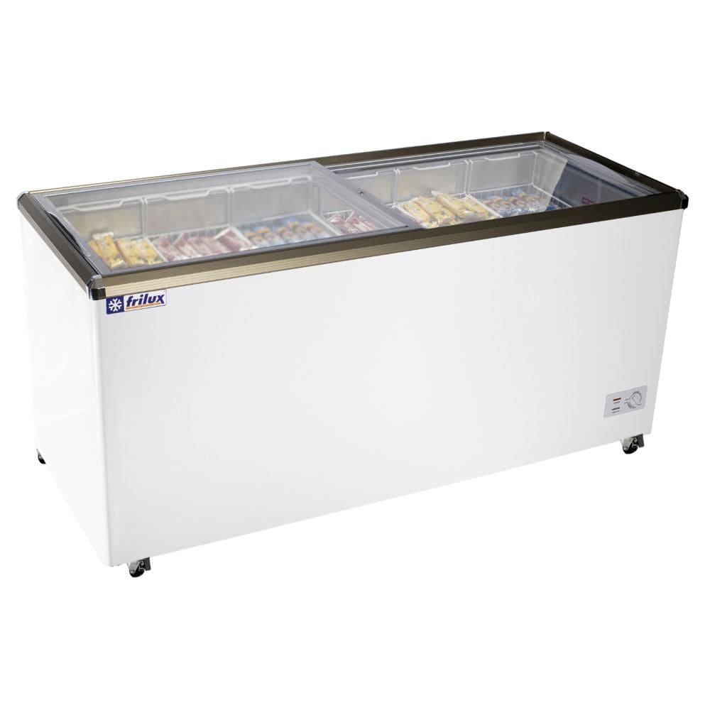 Freezer Horizontal Frilux 550 Litros Branco Vidro Reto 127V RF-108