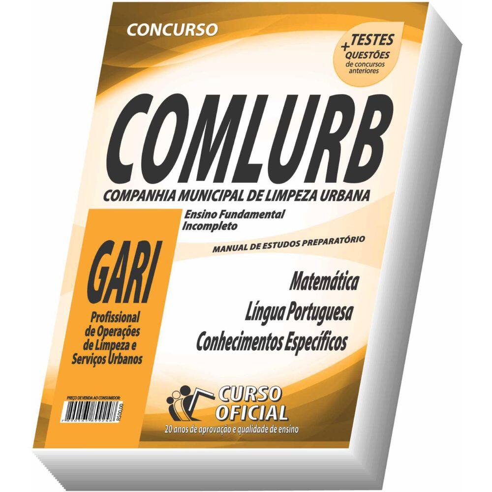 Apostila Comlurb RJ - Gari